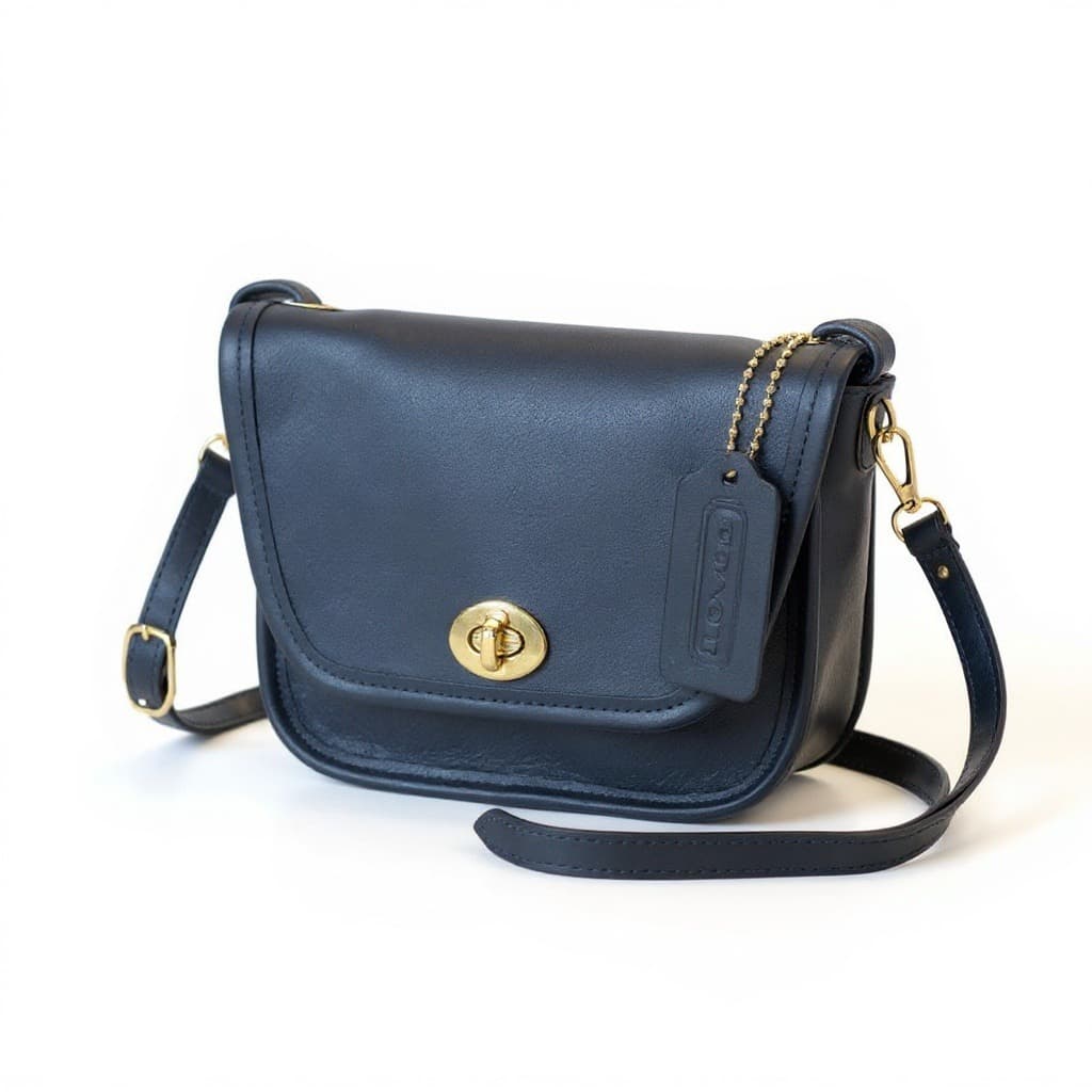 Vintage Coach Everett Bag leather Clutch/Pouch, Style 9934, 1993–1994