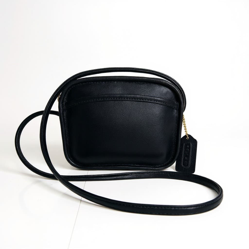 Vintage Coach Hadley Zip leather Clutch/Pouch, Style 9935, 1993–1995