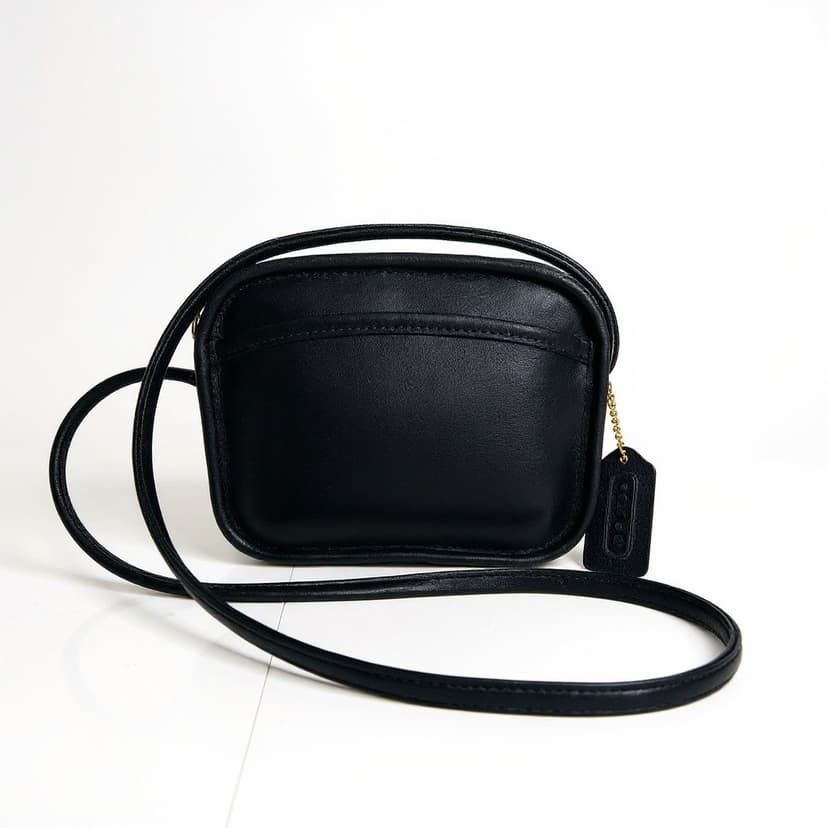 Vintage Coach Hadley Zip leather Clutch/Pouch, Style 9935, 1993–1995