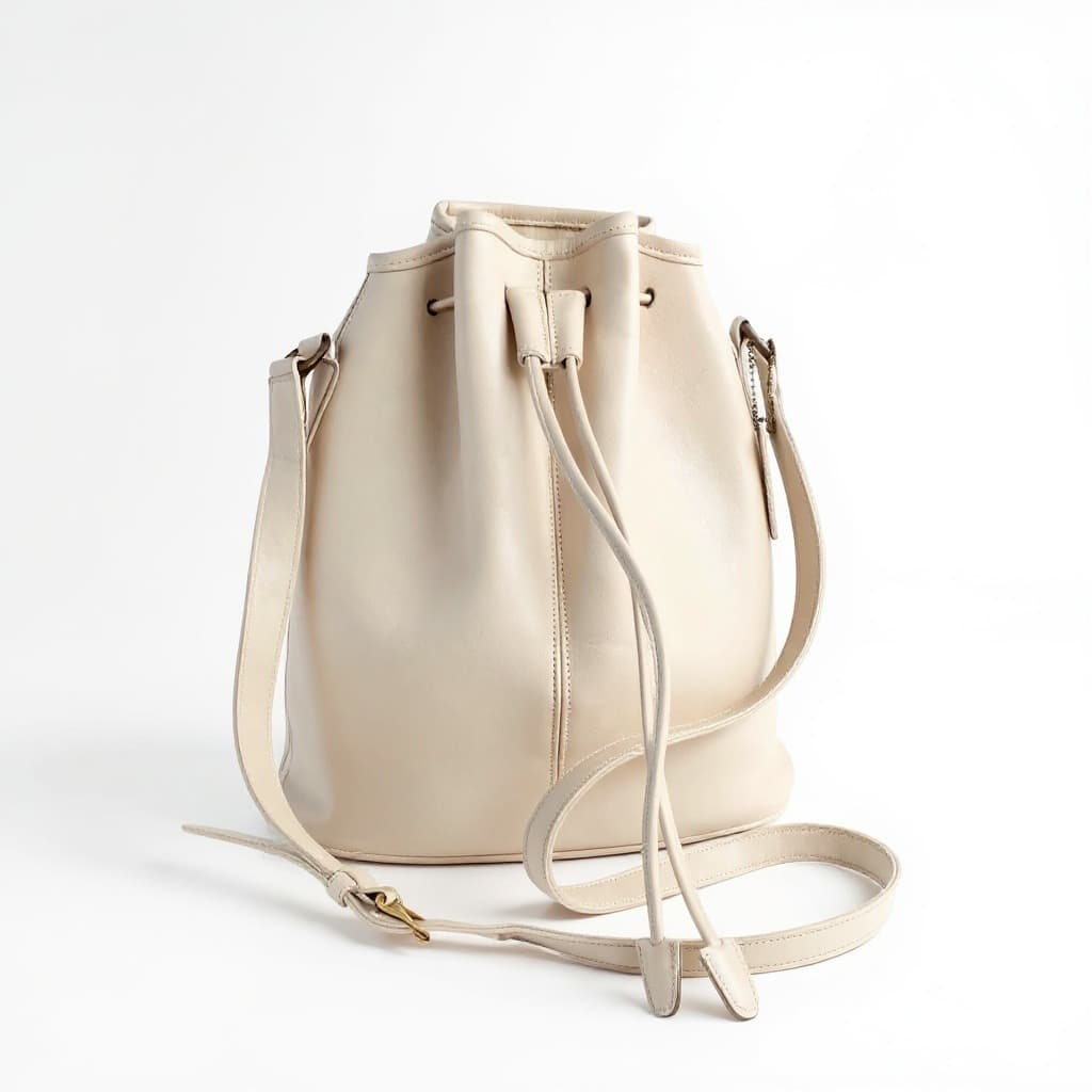 Vintage Coach Nicholas Drawstring leather Bucket, Style 9946, 1994–1995