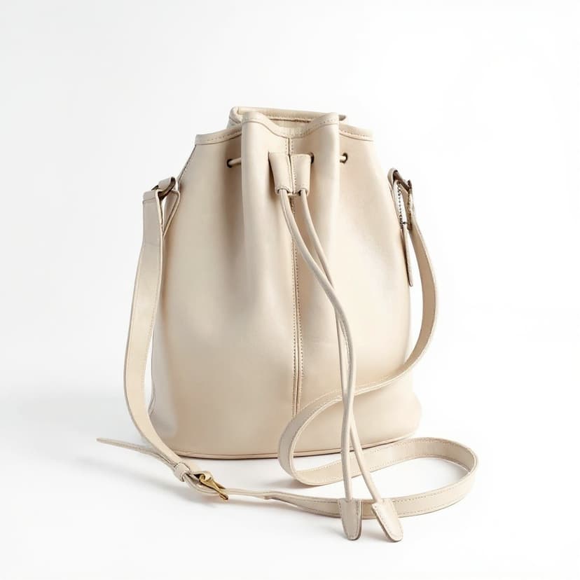 Vintage Coach Nicholas Drawstring leather Bucket, Style 9946, 1994–1995