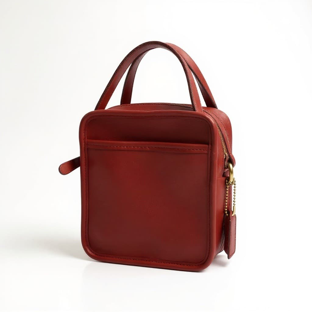 Vintage Coach Kit Bag leather Clutch/Pouch, Style 9973, 1995–1997
